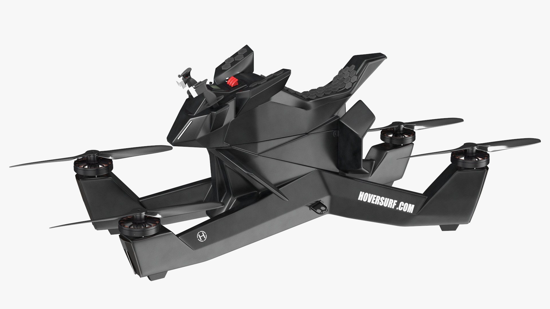 Hoversurf S3 Compact Aircraft 3D model preview