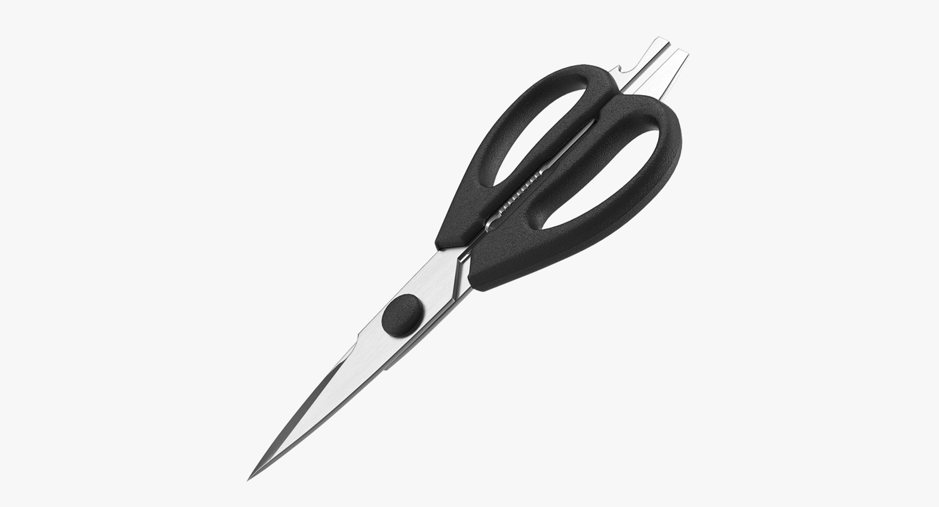Kitchen Shears 3D model preview