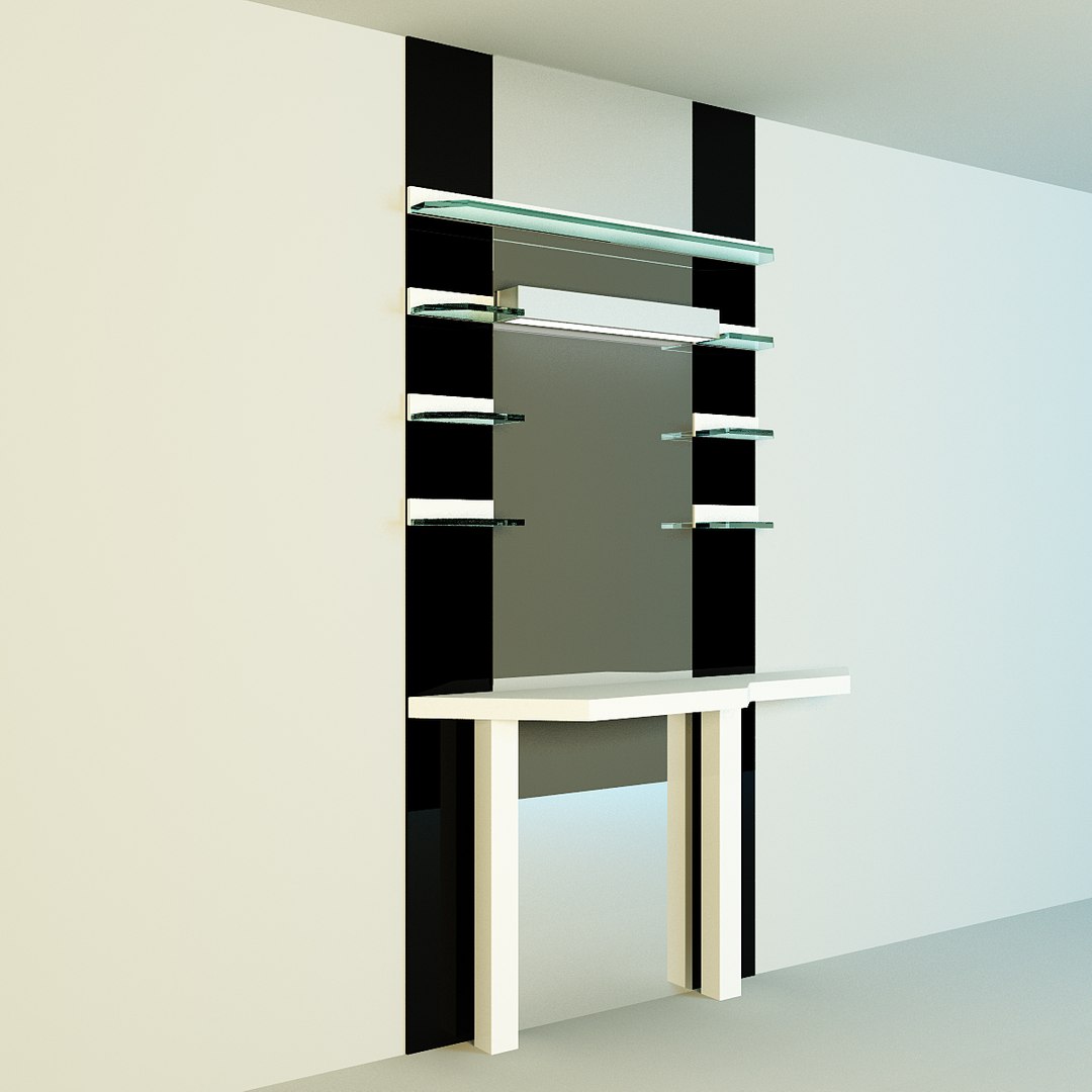 Free Max Model Realistic Dressing Table