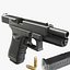 gun glock 17 gen4 3d model