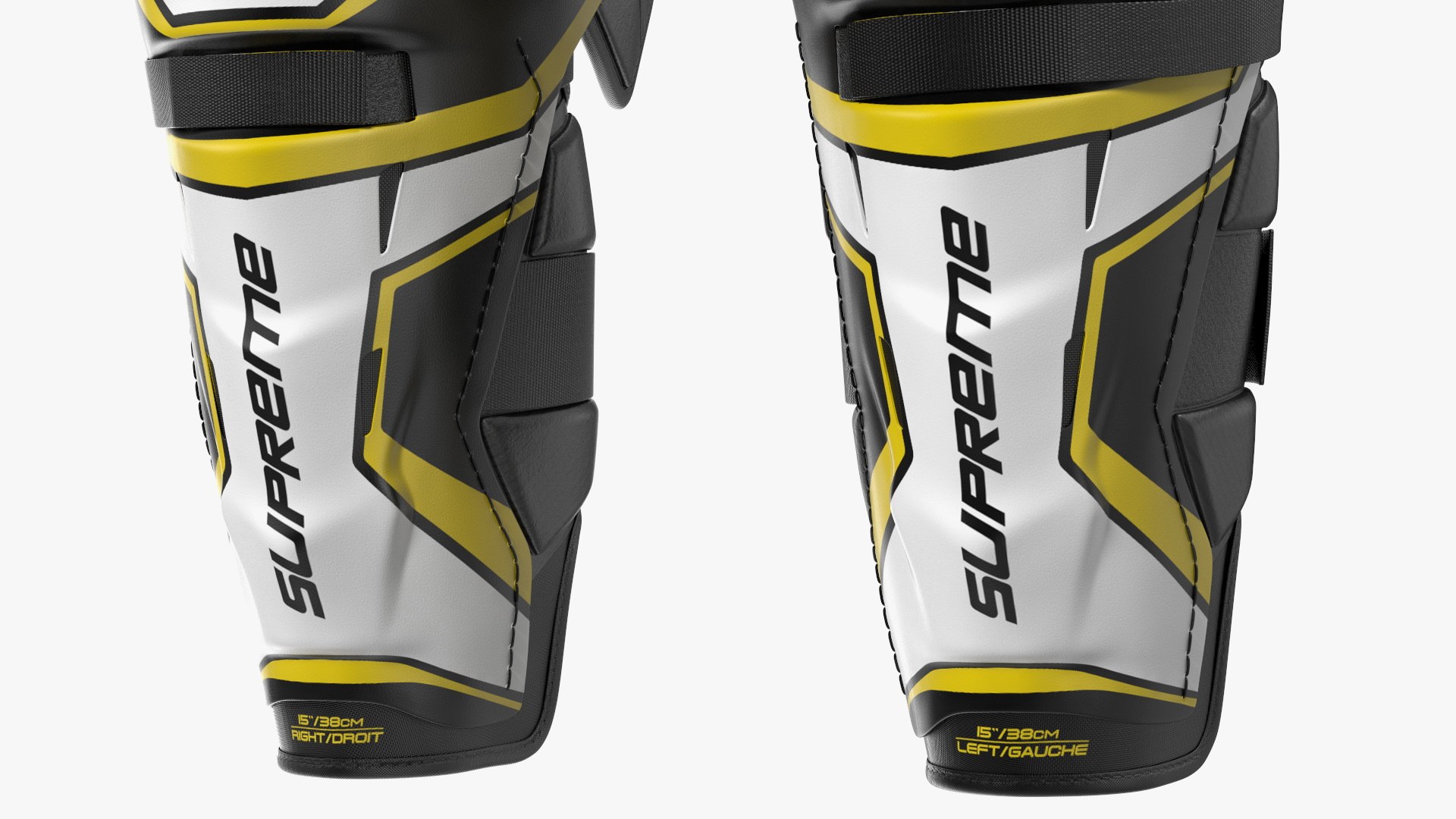 Hockey Shin Pads Pro 3D model TurboSquid 1971803