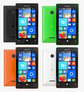 microsoft lumia 435 dual 3d obj