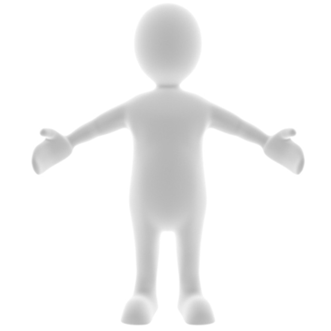 Generic Character 3d Max