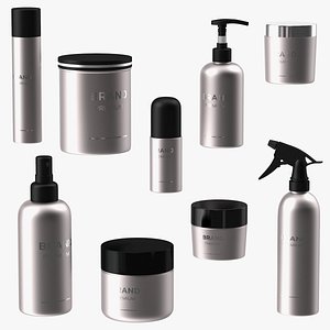 Cosmetic Package Set Black