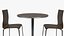 3D Round Cafe Table and Chairs Set