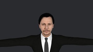 Gary Oldman Hyper Realistic Full Body Fully Rigged 3D Character
