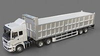 Daewoo Ultra Prima Dump Trailer 2012