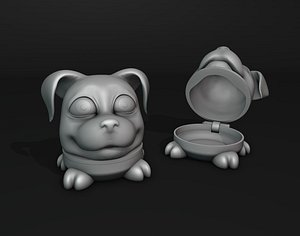 Cute Dog Secret Box