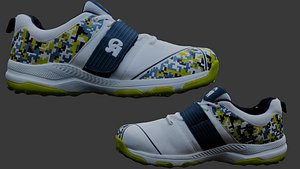 3D Scanned Sports Shoe 3D model