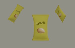 Chip Bag 3D