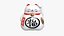 Estatua de Maneki Neko (blanca)