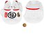Estatua de Maneki Neko (blanca)