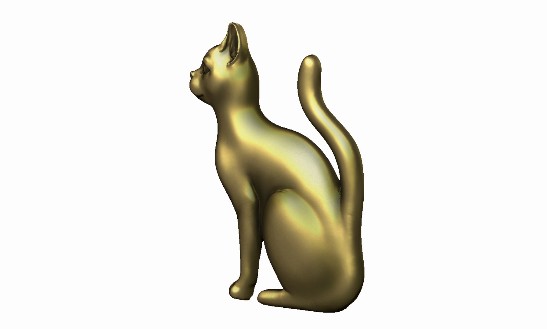 Bas-relief Cat 3D Model - TurboSquid 1371554