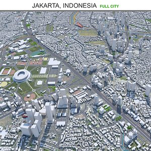 city area building 3D