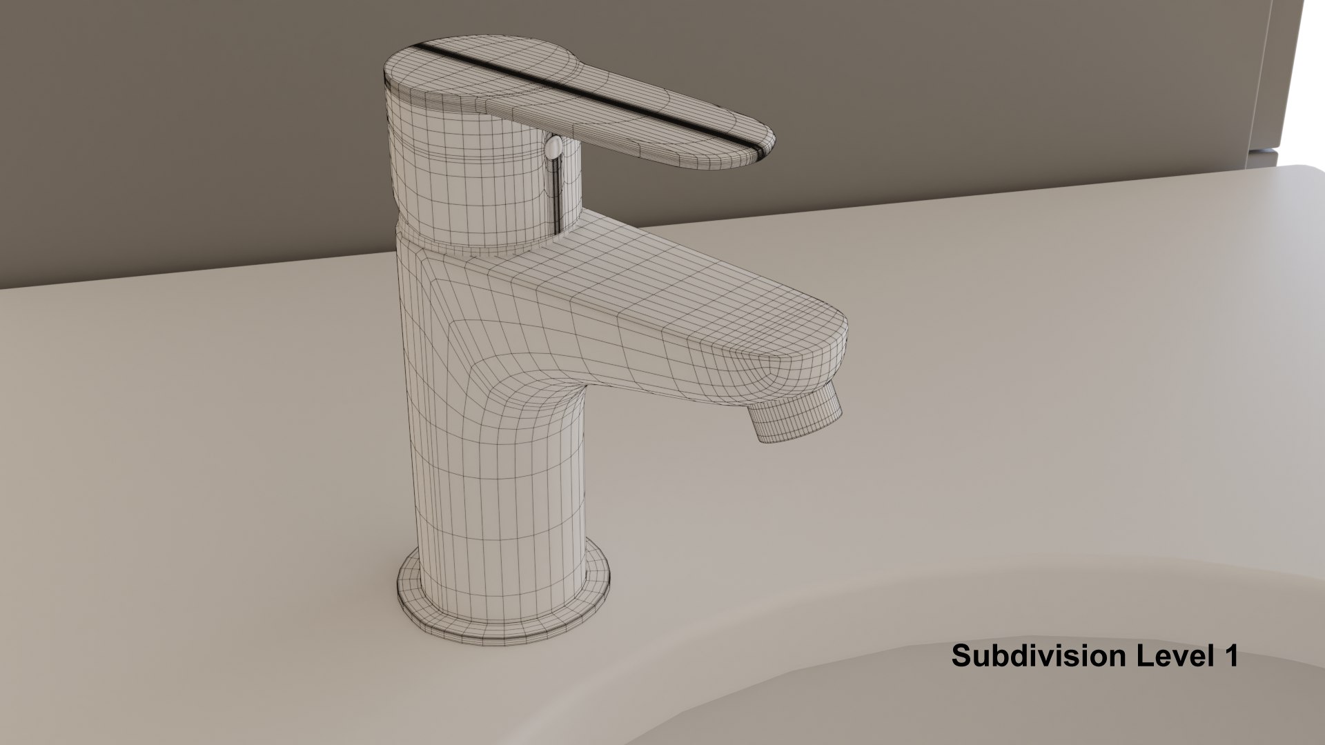 Bath tap 3D model - TurboSquid 1533042