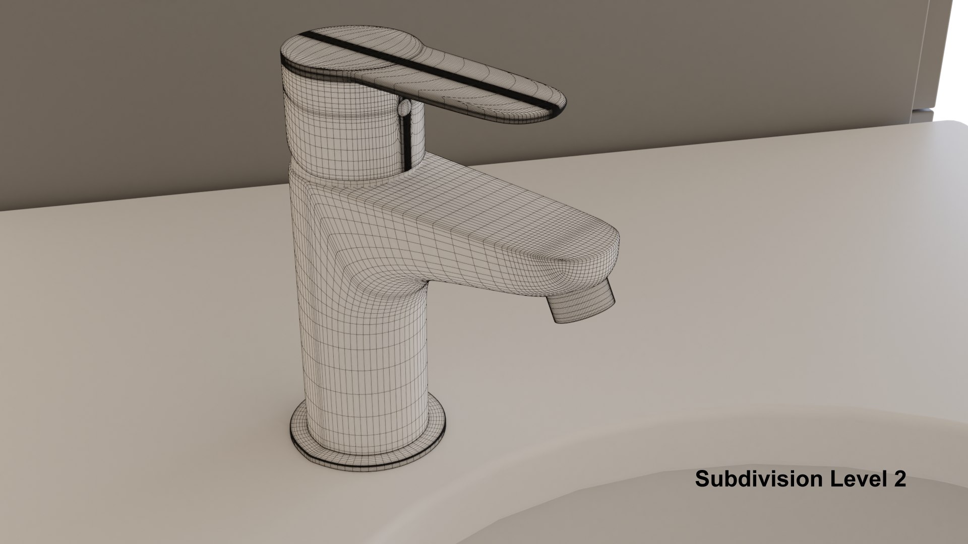 Bath tap 3D model - TurboSquid 1533042