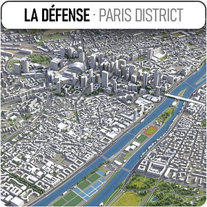 3D la defense - paris