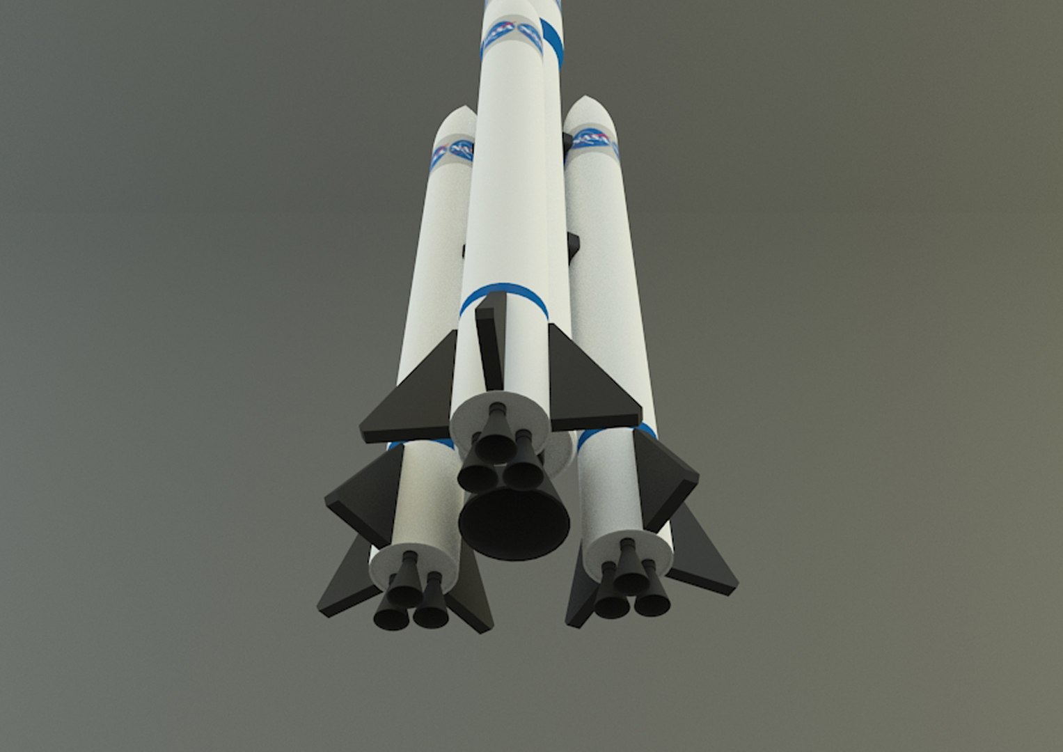 Space Rocket 3D Model - TurboSquid 2068089