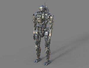 Sci-fi Robot Character 3D model 3D model