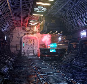 scifi interior
