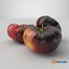 Black Krim tomato 3D model