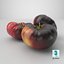 Black Krim tomato 3D model