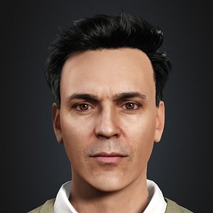Pedro Alonso Character 3D model