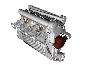 dxf offenhauser engine