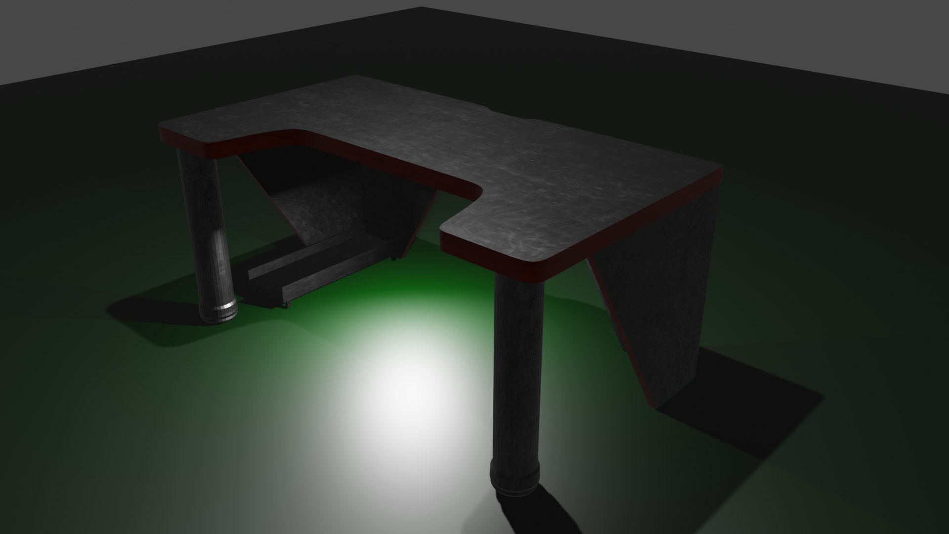 Table pc 3D model - TurboSquid 1586999