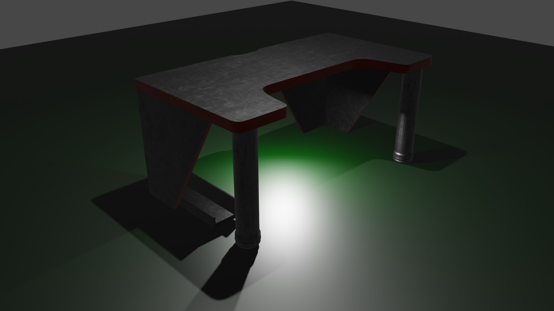Table pc 3D model - TurboSquid 1586999