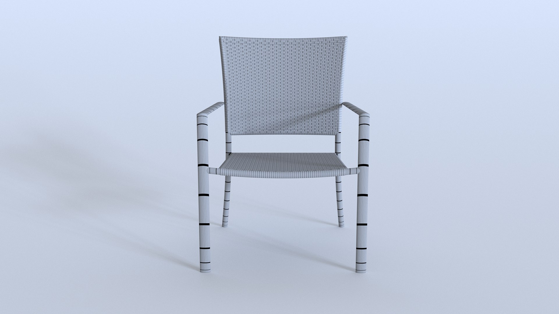 3D Closed Rope Chair model - TurboSquid 1875801