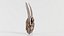 Afrikan Mask Carved Wood 48 Remastered