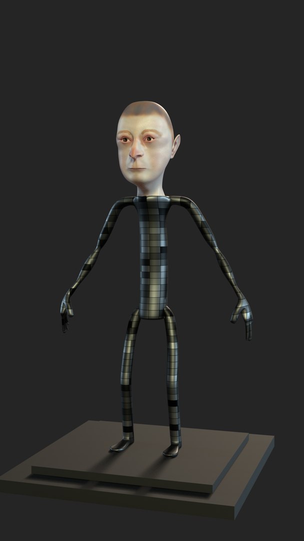 3D Advanced Character Rig For Blender - TurboSquid 2294029