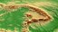 Europe large scale detailed terrain landscape map PBR