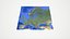 Europe large scale detailed terrain landscape map PBR