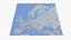 Europe large scale detailed terrain landscape map PBR