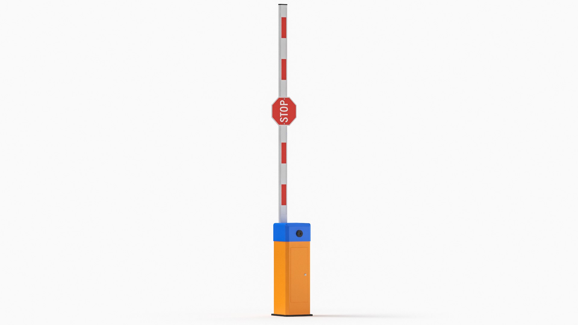 3D Car Barrier Gate 01 Model - TurboSquid 2042284
