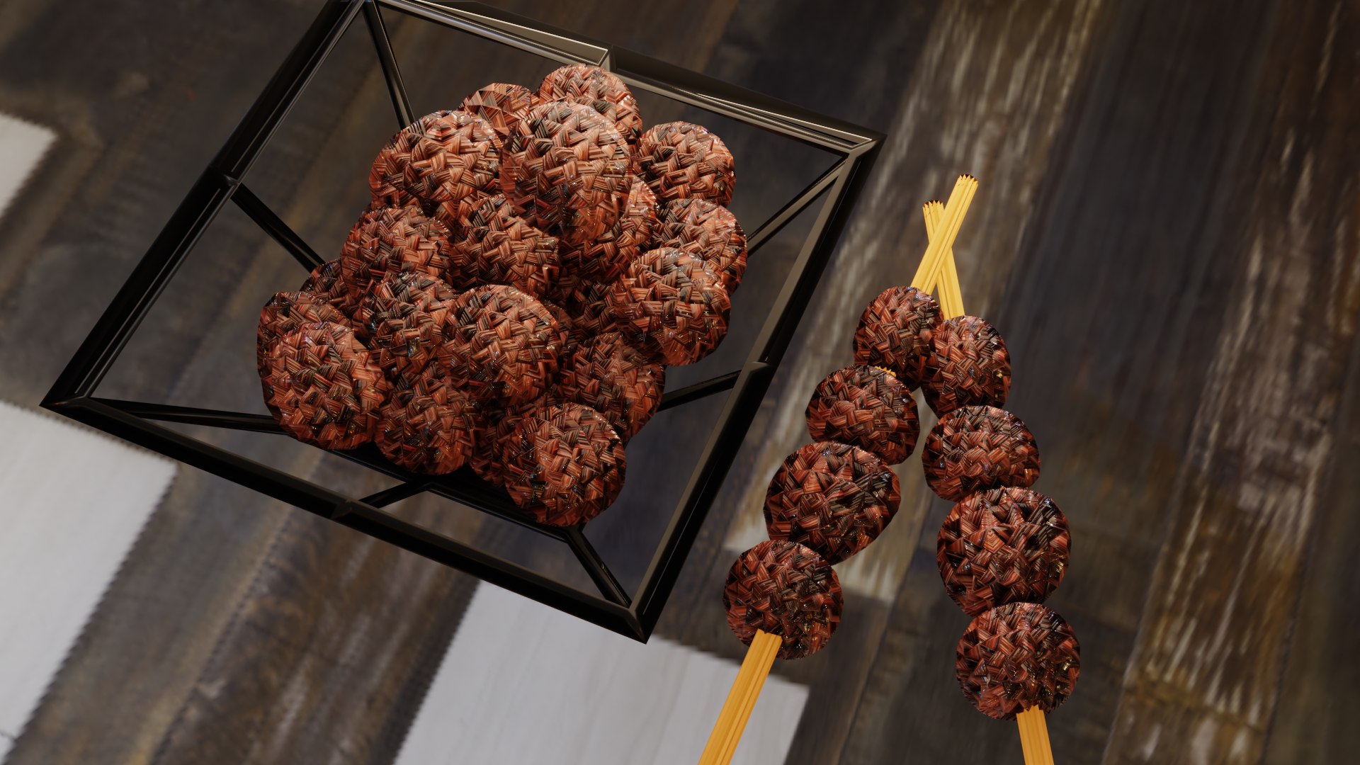 3D Meat Ball Model - TurboSquid 2410561