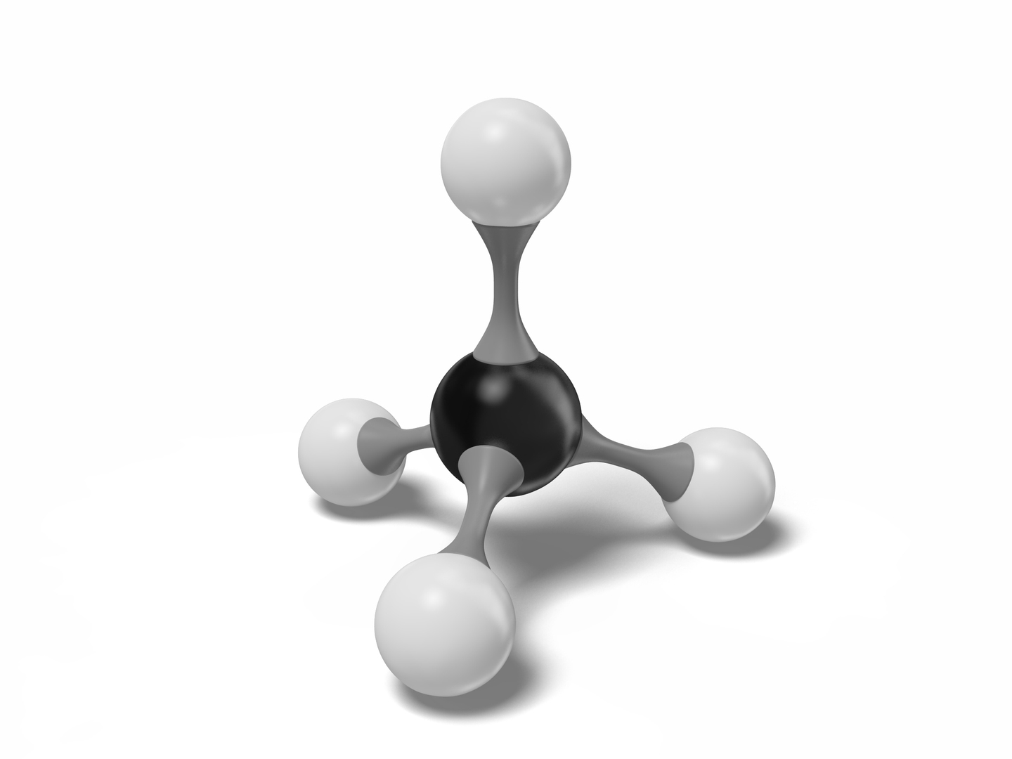 Methane Molecule Model