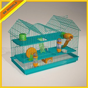 hamster cage obj