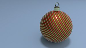 3D christmas ball