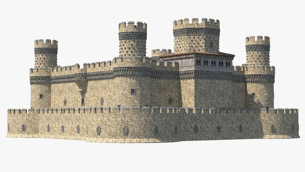 Medieval castle set 3D model - TurboSquid 1474149