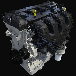3d model escape engine modeled
