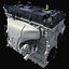 Ford Escape Engine 3D Model