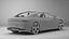 Generic Modern Sedan 3D model
