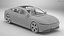 Generic Modern Sedan 3D model
