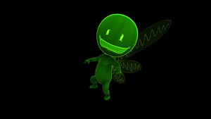 Green Fairy - Big Round Head