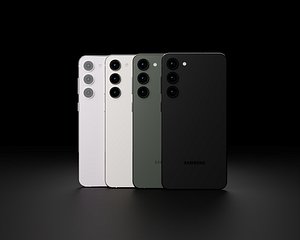 3D model Samsung Galaxy S23 Plus in Official Design