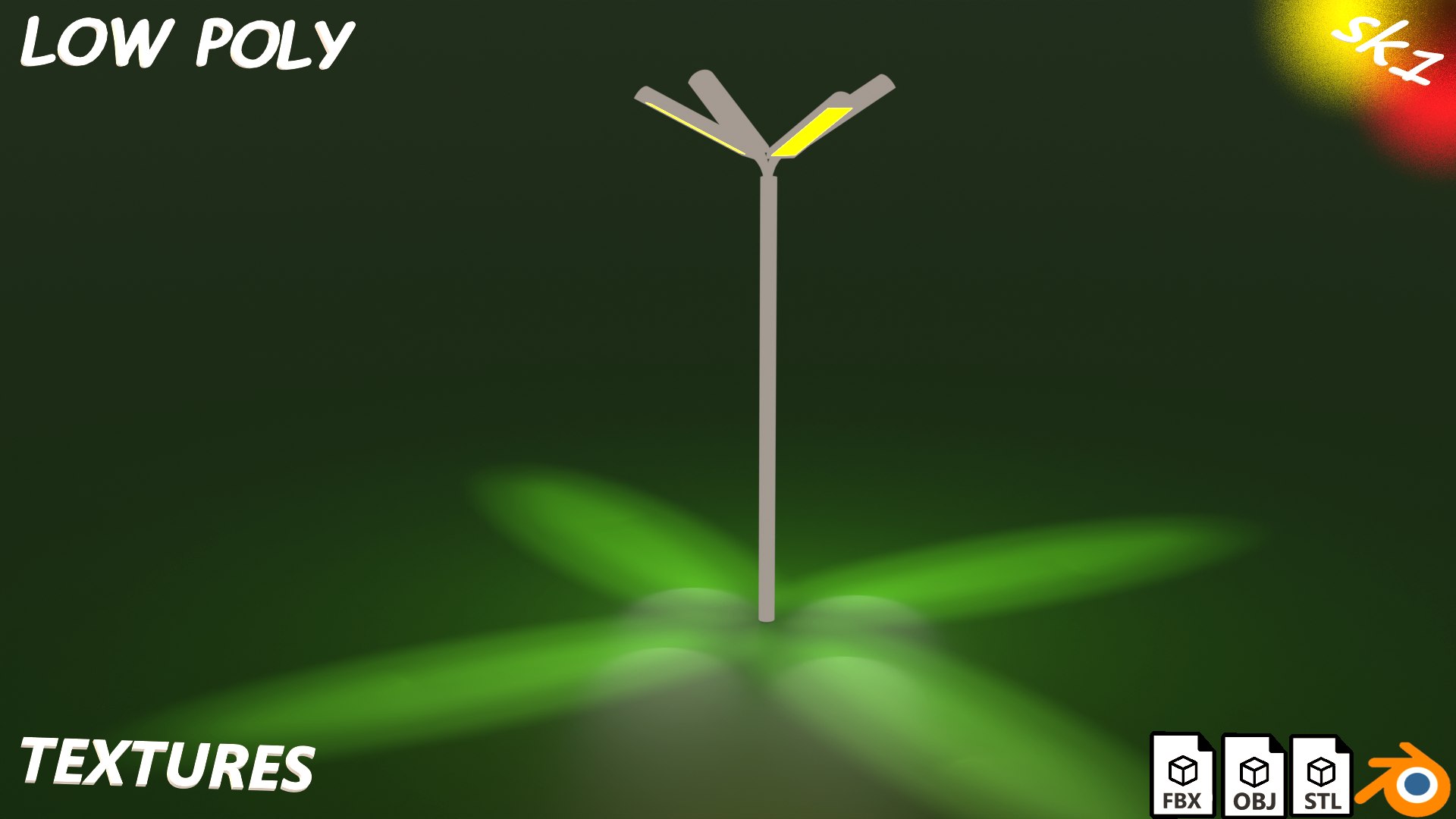 Street Light 3D Model - TurboSquid 2176518