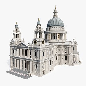 St Pauls Cathedral 3D